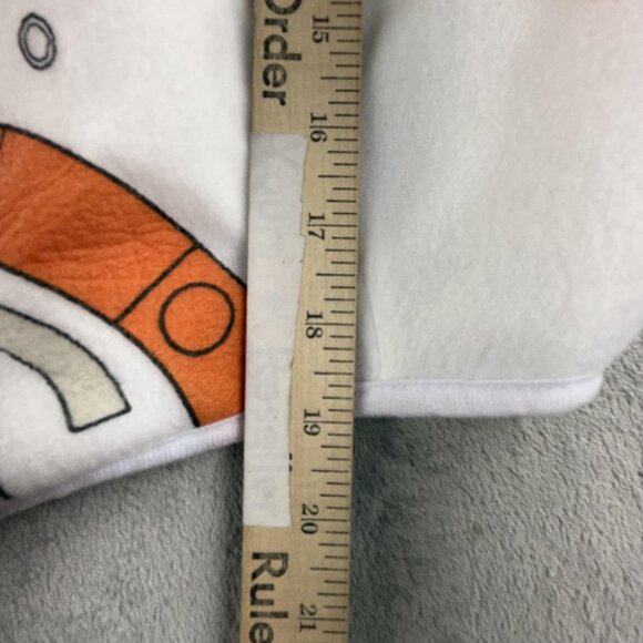 Star Wars BB-8 Costume Toddler 3T-4T White Orange Fleece Hat Set Disney Suit - Picture 10 of 11
